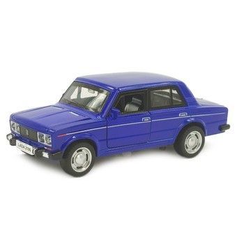 Машинка инерционная "ВАЗ 2106" 7642 Автопром Синий фото
