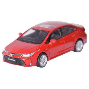 Машина металлическая Toyota Corolla Hybrid 68432(Orange) масштаб 1:33 фото