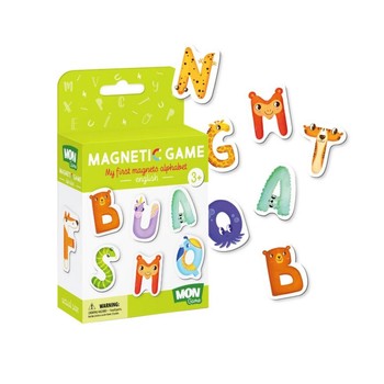 Детский набор магнитов "Магнитные буквы. Английский" Mon Game 200210 фото