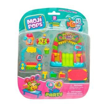 Детский игровой набор "Вечерка" Moji Pops PMPSB216IN40 в ассортименте, аксессуары и 2 фигурки фото