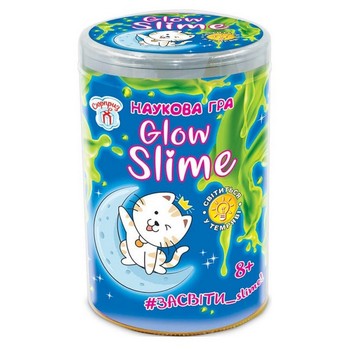 Детская Научная игра Glow SLIME Ранок 12132046 фото