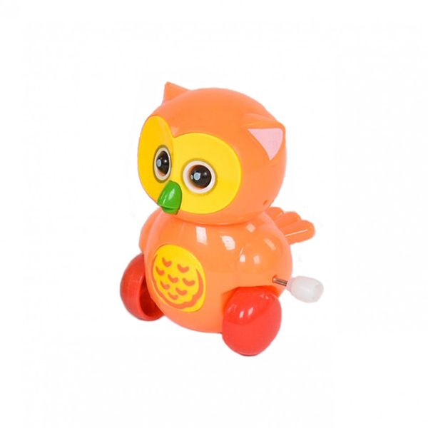 Заводная игрушка 6621 "Сова" (Оранжевый) фото