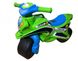 Дитячий беговел мотоцикл з широкими колесами Поліція зелений 0138/520 фото 2 з 4
