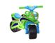 Дитячий беговел мотоцикл з широкими колесами Поліція зелений 0138/520 фото 4 з 4