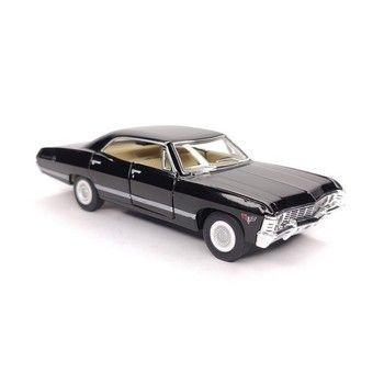 Машинка инерционная "1967 Chevrolet Impala" KT5458W-2 масштаб 1:36 Черный фото