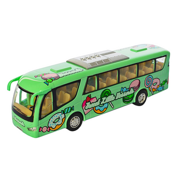 Машинка металева інерційна Автобус DESSERT Kinsmart KS7103W 1:65 (Зелений) фото
