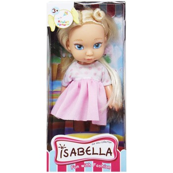 Лялька Isabella YL1603-A в сукні (Рожева сукня) фото