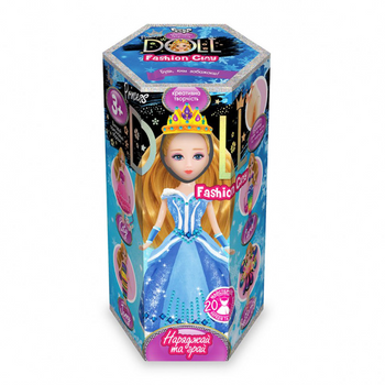 Детский набор для творчества "Princess Doll" CLPD-02 (Голубое платье) фото