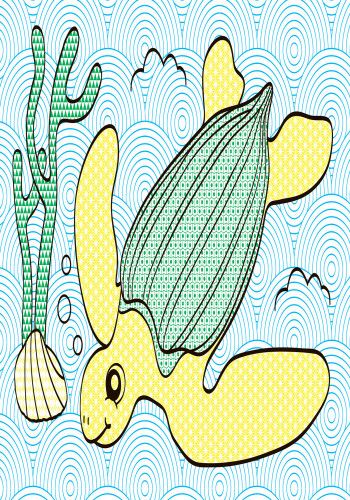 Детская водная раскраска : Море 734010, 8 страниц фото