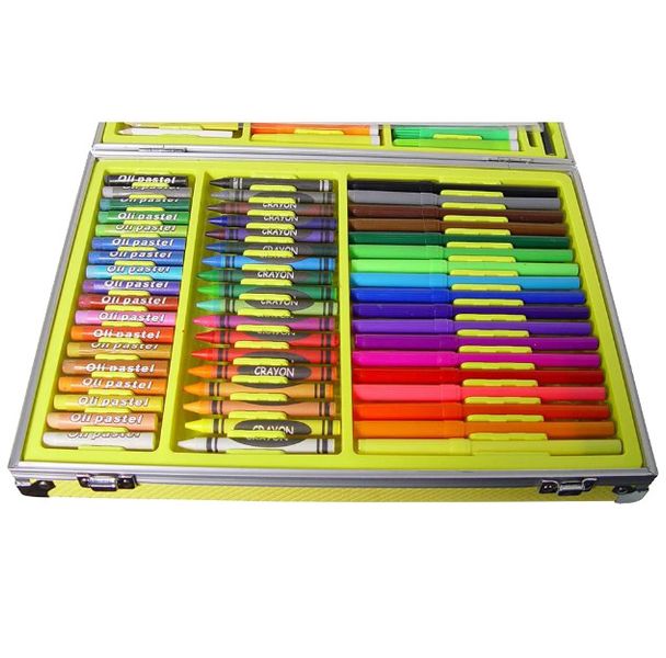 Детский набор для творчества и рисования в чемодане MK 2454 (Желтый) фото