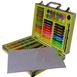 Детский набор для творчества и рисования в чемодане MK 2454 (Желтый) фото 4 из 5