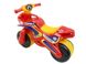 Дитячий беговел мотоцикл із широкими колесами Поліція червоний 0138/560 фото 6 з 6