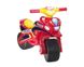 Дитячий беговел мотоцикл із широкими колесами Поліція червоний 0138/560 фото 4 з 6