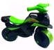 Детский беговел мотоцикл пластиковый черно-зеленый 0138/590 фото 4 из 4