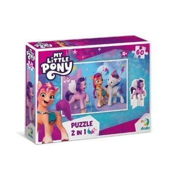 Детские Пазлы My Little Pony "Стильные подружки" DoDo 200140 60 элементов, с фигуркой фото
