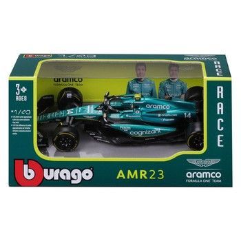 Колекційна автомодель "Aston Martin AMR23 (2023)" Bburago 18-38090, 1:43 масштаб фото