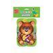 Магнитные пазлы Малыш сможет "Медвежонок" Vladi&nbsp;toys VT3301-04 А5, Укр фото 1 из 2
