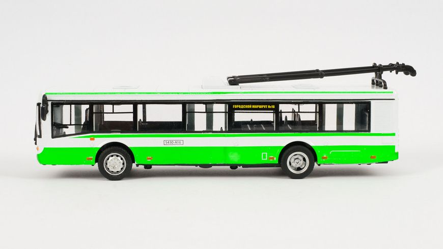 Іграшкова модель тролейбуса "Автопарк" 6407A інерційний фото