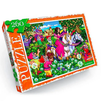 Пазл "Белоснежка" Danko Toys C260-13-09, 260 эл. фото