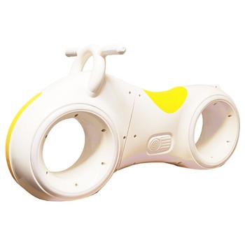 Детский толокар Трон Космо-байк Bluetooth Keedo HD-K06 (Бело-Желтый) фото