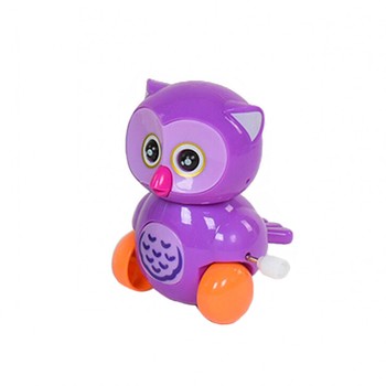 Заводная игрушка 6621 "Сова" (Фиолетовый) фото