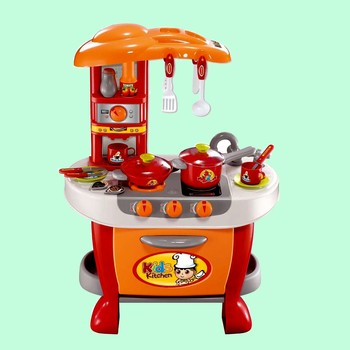 Детская игрушчная кухня со светом и звуком 008-801A фото