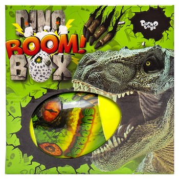 Набір креативного творчості "Dino Boom Box" DBB-01-01U фото