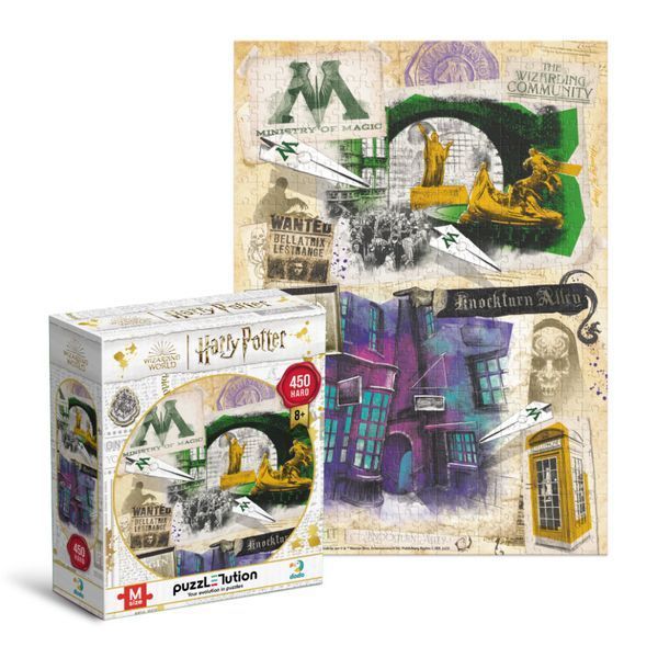 Пазл класичний "Harry Potter. Міністерство магії та Алея Ноктерн" 200504, 450 елементів фото
