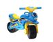 Детский беговел мотоцикл с широкими колесами Спорт желто-голубой 0138/10 фото 3 из 4