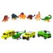 Детский игровой набор динозавр с машинками SY9917 с машинками и фигурками фото 3 из 4