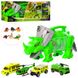 Детский игровой набор динозавр с машинками SY9917 с машинками и фигурками фото 1 из 4