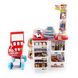 Игровой набор магазин супермаркет с кассой для детей 668-01-03 (красный) фото 2 из 14