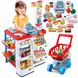 Ігровий набір магазин супермаркет з касою для дітей 668-01-03 (червоний) фото 1 з 14
