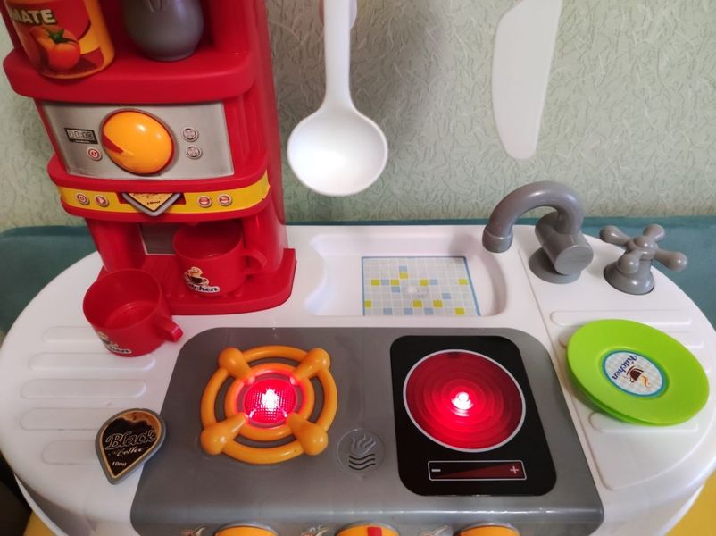 Дитяча кухня іграшкова зі звуком та світлом 008-801A фото