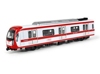 Игрушечный поезд MS1525N инерционный (Красный) фото