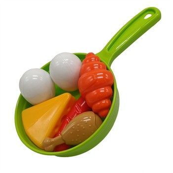 Игровой набор Продукты 9048TXK, со сковородкой Green фото