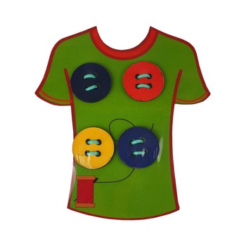Дитяча ігрова набори "t -сорочка" 172196 дерев'яний (зелений) фото
