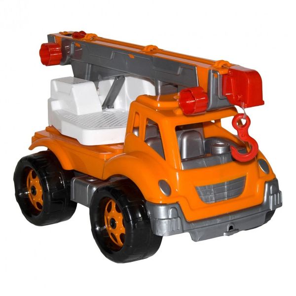 Детская машина Автокран 4562TXK, 3 цвета (Оранжевый) фото