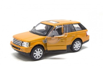 Коллекционная игрушечная машинка Range Rover Sport KT5312 инерционная (Оранжевый) фото