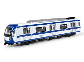 Игрушечный поезд MS1525N инерционный (Синий) фото