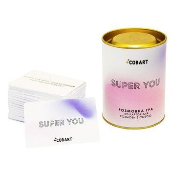 Карточная игра о себе Super you CBRT-9932, 125 вопросов фото