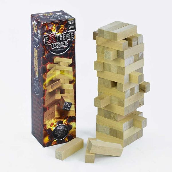 Развлекательная настольная игра дженга Extreme Tower, Danko Toys фото