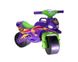 Дитячий беговел мотоцикл з широкими колесами Спорт фіолетово-зелений 0138/60 фото 4 з 4