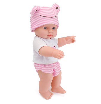 Лялька щенят 1636 30 см (рожевий) фото