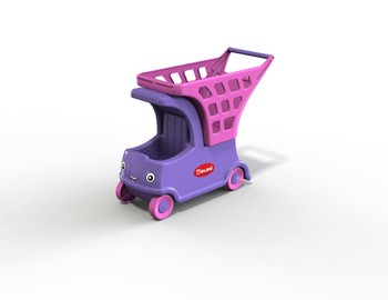Детская игрушка "Детский автомобиль с корзиной Doloni" арт 01540/01/02 (01540/01) фото