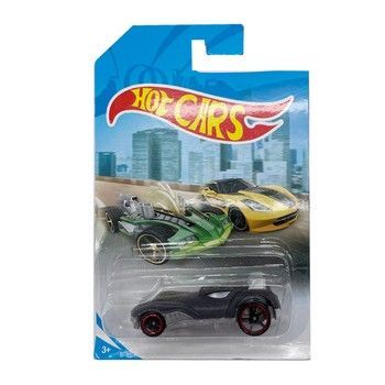 Машинка игровая металлическая Hot cars 324-145-4 изменяет цвет, масштаб 1:64 фото