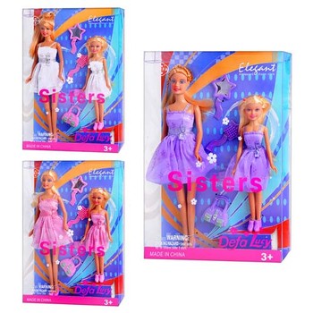 Кукла типа Барби с дочкой DEFA 8126 и аксессуарами фото