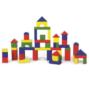 Набор строительных блоков Viga Toys 50 шт. (59542) фото
