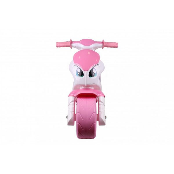 Каталка беговел Мотоцикл розовый для девочки ТехноК 6450TXK  фото