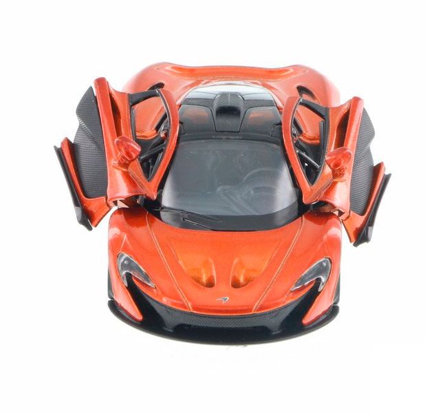 Детская модель машинки McLaren P1 Kinsmart KT5393W инерционная, 1:36 (Orange) фото